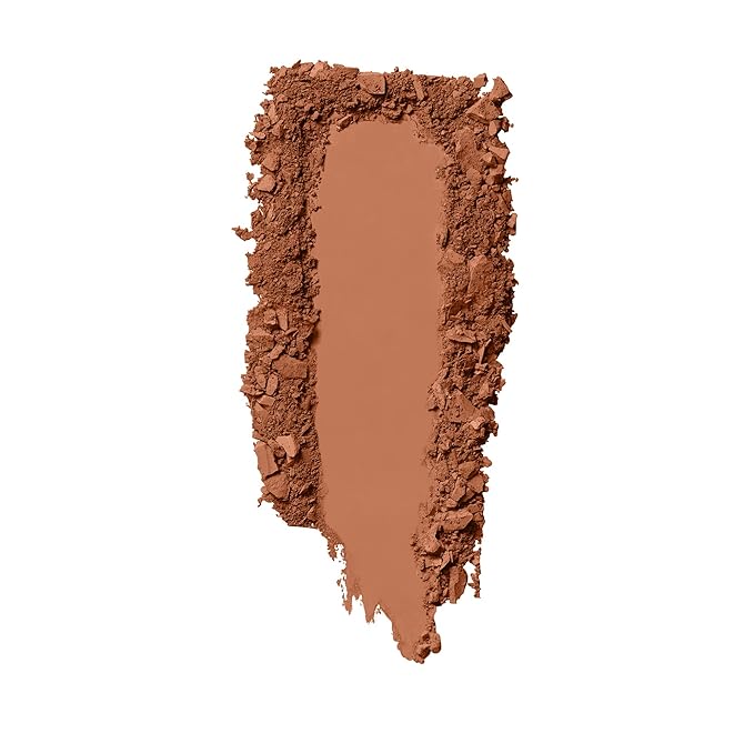 e.l.f. Camo Powder Foundation, Lightweight, Primer-Infused Buildable & Long-Lasting Medium-to-Full Coverage Foundation, Medium 375 N