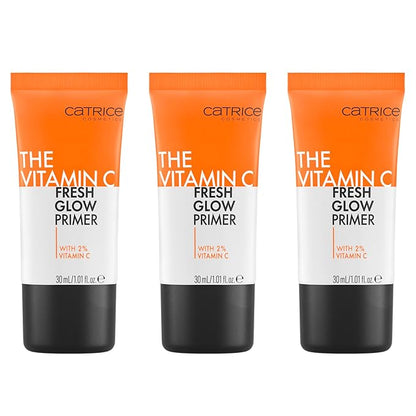 Catrice | The Vitamin C Fresh Glow Primer | Hydrating Base for Radiant, Revitalized Skin | Vegan & Cruelty Free | Without Parabens & Microplastic Particles.