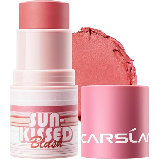 Sun Kissed Blush Face Bronzer Stick For Cheeks, Lips, Long-Lasting, Blendable, Vegan Makeup For All Skin Tones, 01 Morning, 0.21 Oz
