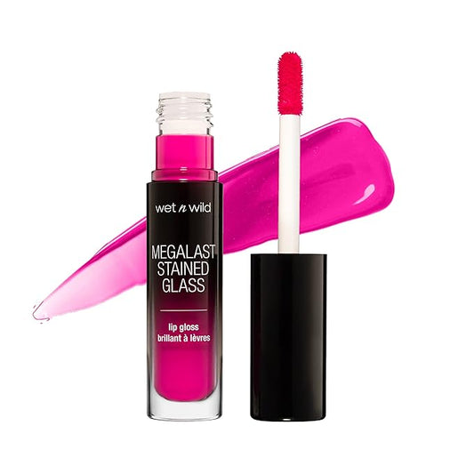 wet n wild Mega Last Stained Glass Lip Gloss, Kiss My Glass