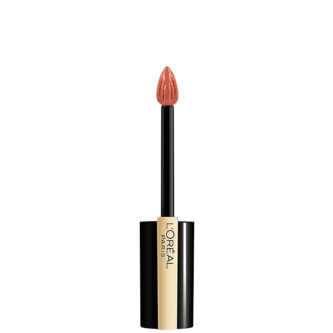 L'Oreal Paris Brilliant Signature Shiny Lip Stain Lipstick, Be Independent,0.21 Fl Oz.