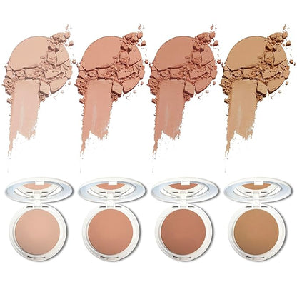 Radiant Professional Face Powder Photo Ageing Protection SPF 30 Advanced Compact Powder UVA & UVB Protection Long Lasting, Sweat-Proof Matte Press Powder Oil Control & Anti-aging Action (Warm Ivory)