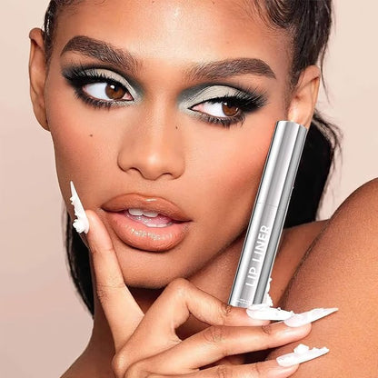 Lip Stain - Lip Liner Stain, Long-Lasting Moisturizing Lip Liner Peel Off, Waterproof Lip Tint with Matte Finish Stay On All Day, Transfer-Proof, Instant Peel Off Lip Stain (Coral)