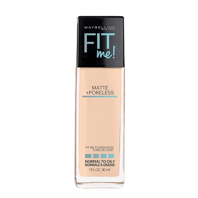 Maybelline Fit Me Matte + Poreless Foundation 1 Count + Fit Me Concealer Light 1 Count