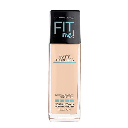 Maybelline Fit Me Matte + Poreless Foundation 1 Count + Fit Me Concealer Light 1 Count