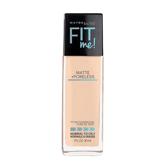 Maybelline Fit Me Matte + Poreless Foundation 1 Count + Fit Me Concealer Light 1 Count