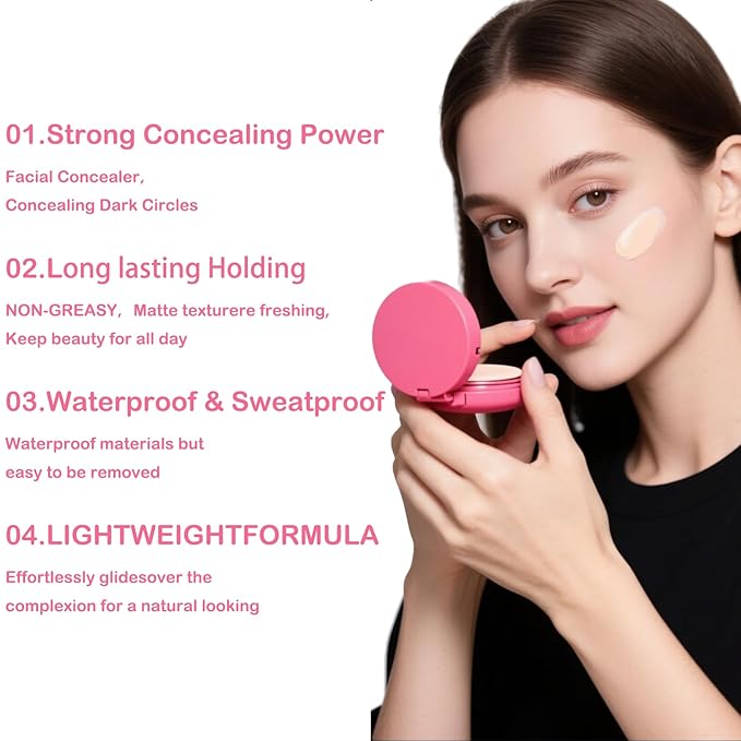 Peptide Bouncees Foundation, Foundation for Older Women, Hydrating, Age-Defying Makeup for Mature Skin, And All Skin Types, Natural, Medium Buildable Coverage, Satin Finish (Dark skin color, 1pcs)