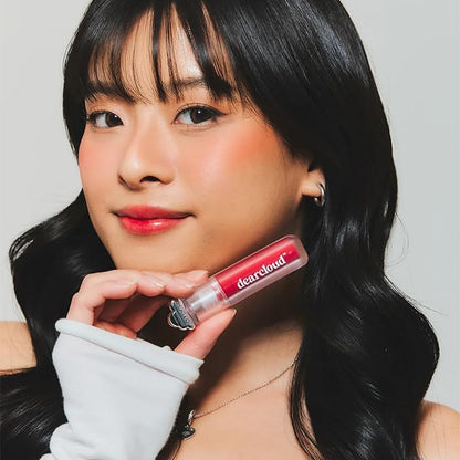 Color Crush Lip Tint – Lip Gloss for Women – Tinted Lip Balm with Squalane – Poppie (0.13 oz)