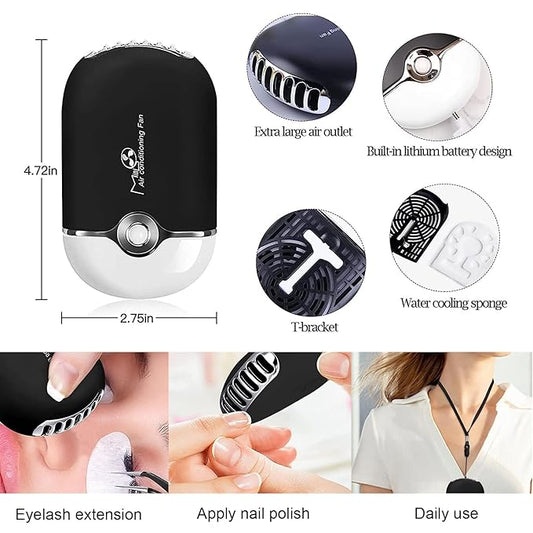 Lash Shampoo for Extensions - Eyelash Cleaning Kit With Fan Dryer - Makeup Cleansing Foam for Care, Black