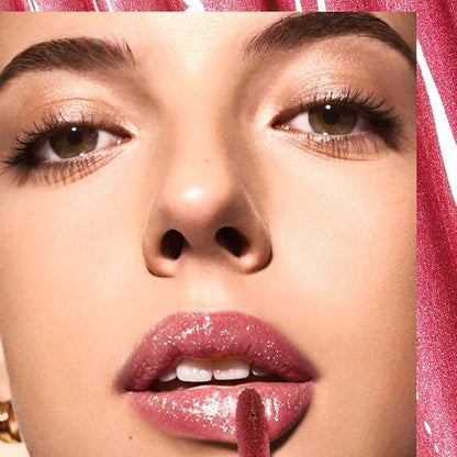 Lipgloss Moisturizing Glossy Finish All-Day Wear Shine Oil Lip Shimmer Clear