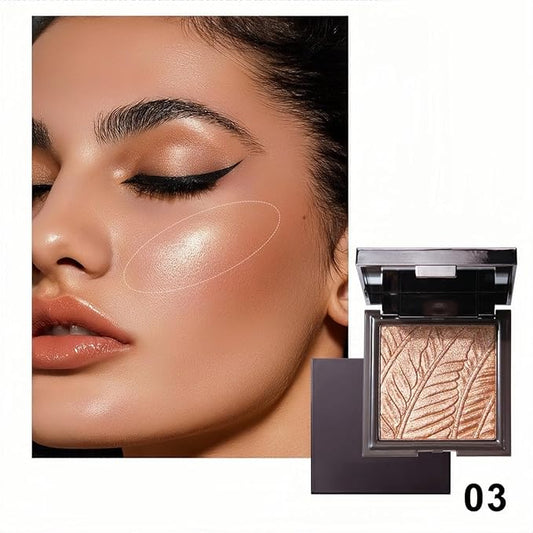 Face Sculpting Contour Palette 6 Colors Smooth Cream Matte Contour Pressed Powder Lightweight and Easy to Blend Contour Makeup (Color 03)