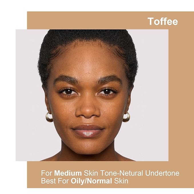 FV Waterproof Foundation, Medium Coverage, Oil-free & Long Lasting, Lightweight, Matte Foundation for Oily/Normal Skin, Transfer Proof Liquid Foundation Makeup, 30g, Toffee