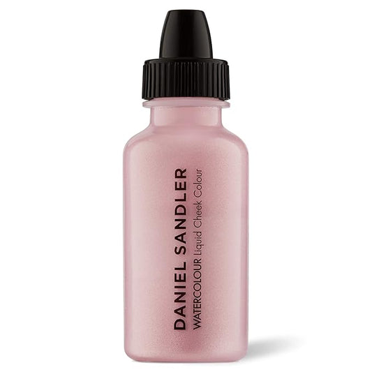 WATERCOLOUR LIQUID ILLUMINATOR 'ICING' 15ml – Liquid Shimmer Makeup, Highlighter – Oil-Free, Lightweight, Buildable & Long-Lasting for Cheeks, Lips & Eyes