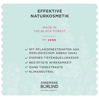 ANNEMARIE BÖRLIND - BB CREAM - almond - tinted, moisturizing & balancing beauty balm, facial care with macadamia nut oil, light coverage, vegan 1.69 Fl. Oz.