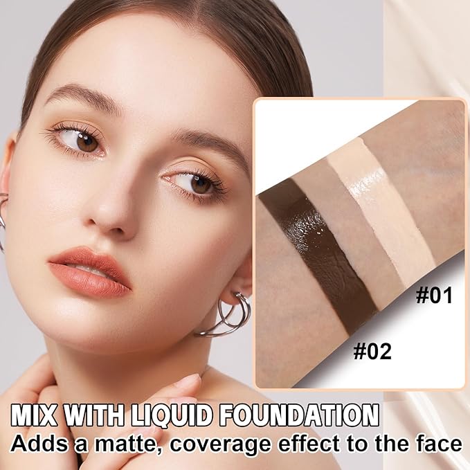 Foundation Mixer, Color Corrector, Foundation Mixing Pigment Creamy Texture Hydrated and Smooth, Foundation Shade Adjuster