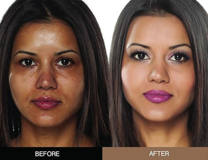 Bellaterra Cosmetics Powder Foundation | Long-Lasting All-Day Wear | Buildable Sheer to Full Coverage – Matte | Sensitive Skin Approved | Natural SPF 15 (Chestnut) 9 grams