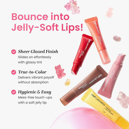 CNP Propolis Jelly Lipcerin - Honey Cake, Hydrating Lip Gloss with Manuka Honey & Hyaluronic Acid, Gifts for Women, Korean Skin Care, 0.3 fl.oz.