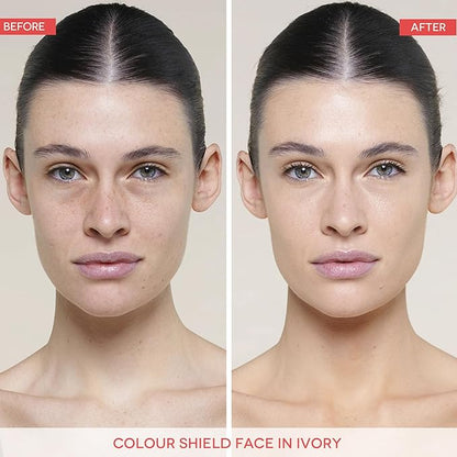 Color Shield Face Hyaluronic Airbrush Foundation Spray, Ivory 75 ml