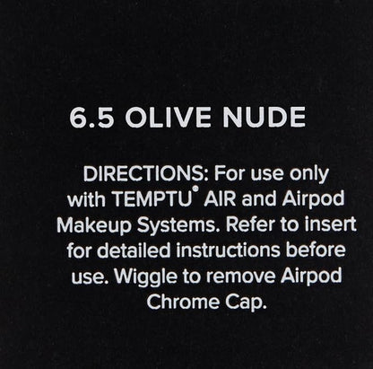 TEMPTU Perfect Canvas Airbrush Foundation Airpod: Anti-Aging Long-Wear Makeup, Buildable Coverage Semi-Matte, Natural Finish