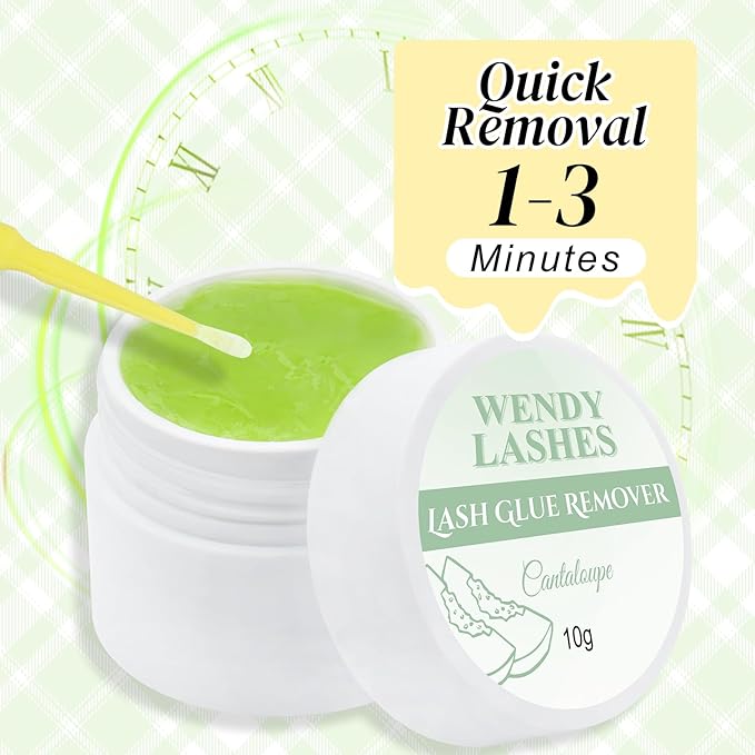 Eyelash Extension Remover Lash Remover for Lash Extensions Low Irritation Eyelash Glue Remover Professional Salon Eyelash Adhesive Remover(10g)