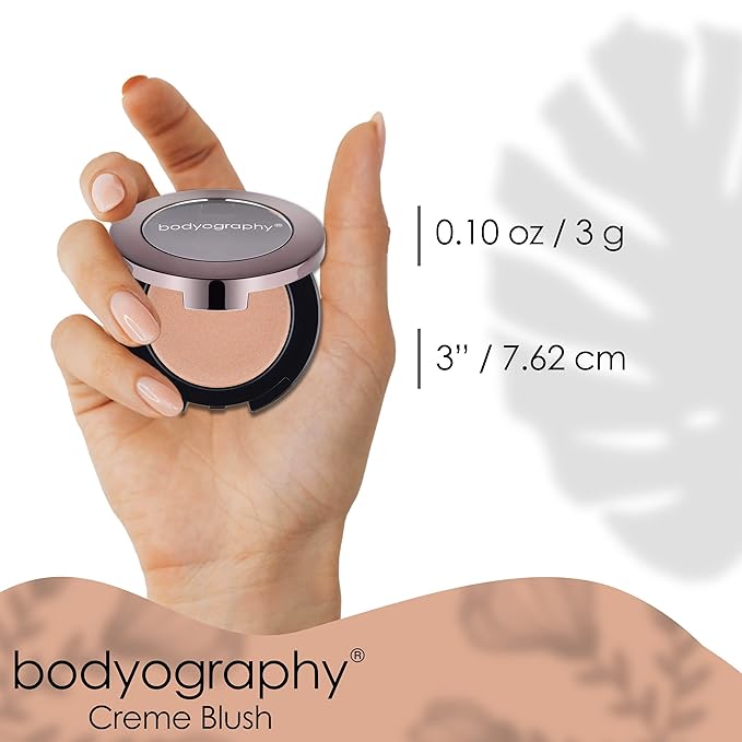 Bodyography Creme Blush, Sea Pearl, 0.12 Ounce