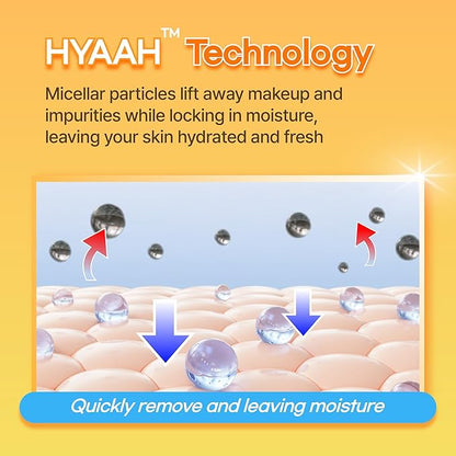 Mild but Deep Cleansing Water – Gently Exfoliates, Hydrates & Removes Makeup for Sensitive Skin, Alcohol-Free, with Micellar Technology, Korean Skincare