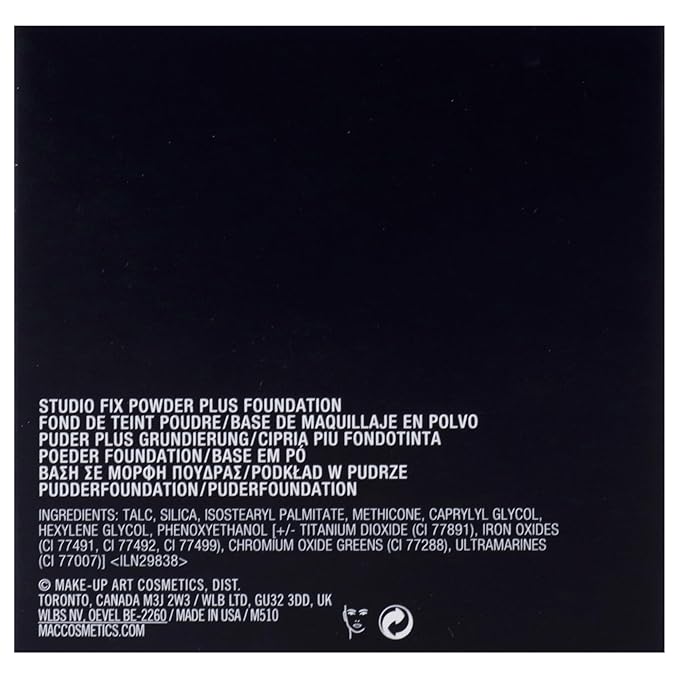 MAC Studio Fix Powder Plus Foundation, N5, 0.52 Oz