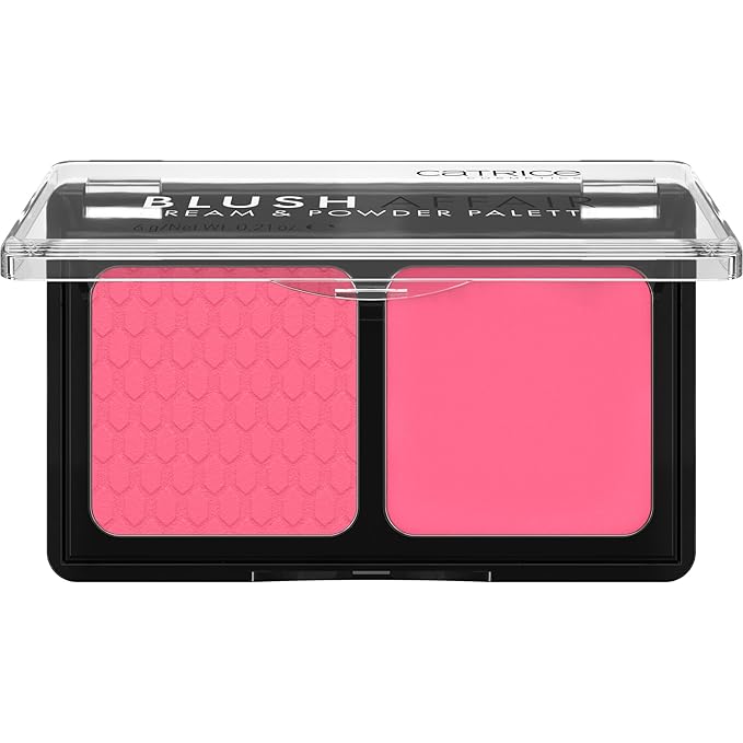 Catrice | Blush Affair Cream & Powder Palette | Highly Pigmented Radiant Cream & Soft Matte Powder | Vegan & Cruelty Free (020 Pleasing Pink)