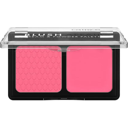Catrice | Blush Affair Cream & Powder Palette | Highly Pigmented Radiant Cream & Soft Matte Powder | Vegan & Cruelty Free (020 Pleasing Pink)