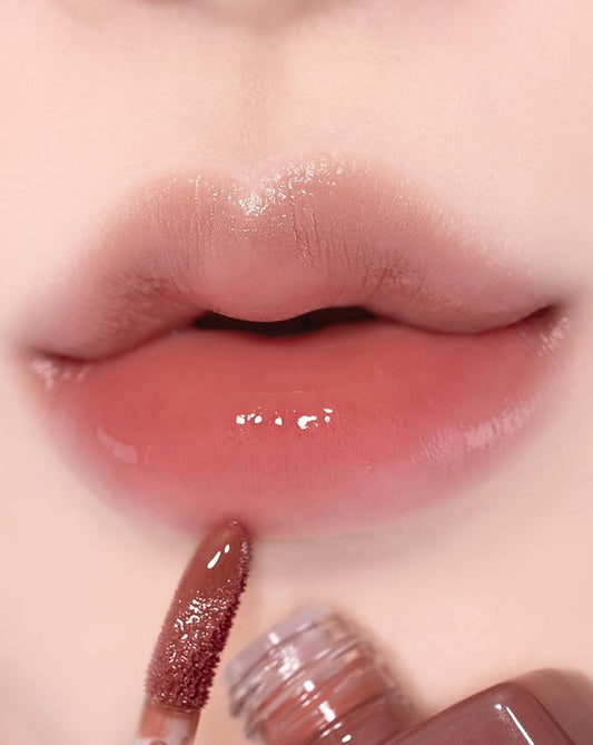 Lip Potion Aqua Glow No.9 Coco Milk | Hydrating, Non-Sticky Gloss with Sheer Radiance | 0.3 Oz