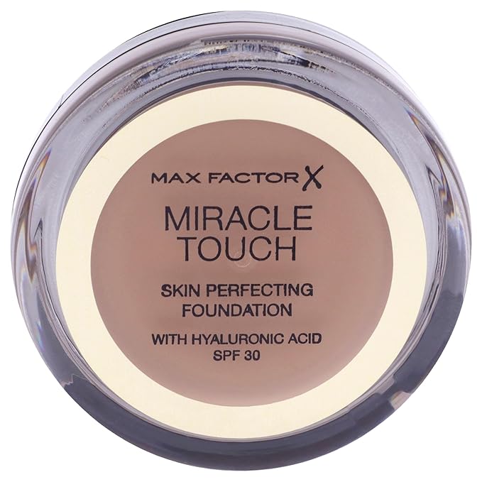 Max Factor Miracle Touch Liquid Illusion Foundation, No. 85 Caramel,1per Pack (1 x 11.5 g)