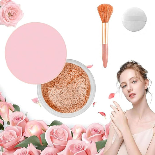 Beige Setting Powder, Powder, Setting Powder Makeup, Blurring Setting Powder by, Blurring Powder, Long Lasting Coverage, Mattifies Reduces Shine, Beige Blurring Powder For All Skin Tones