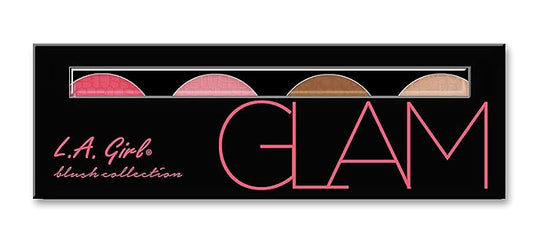 L.A. Girl Beauty Brick Blush Collection, Glam, 1 Count