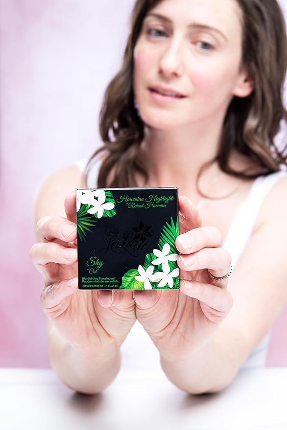 Sweet LeiLani Setting Powder Mineral Finishing Powder- Face Powder Makeup and Matte Long Lasting Pressed Powder | Surf |