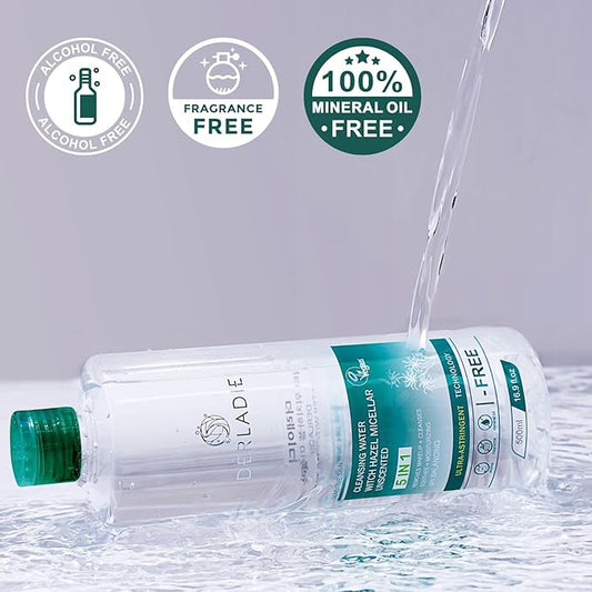 Cleansing Water with Witch Hazel Micellar Vegan Formula 500ml / 16.9 fl.oz
