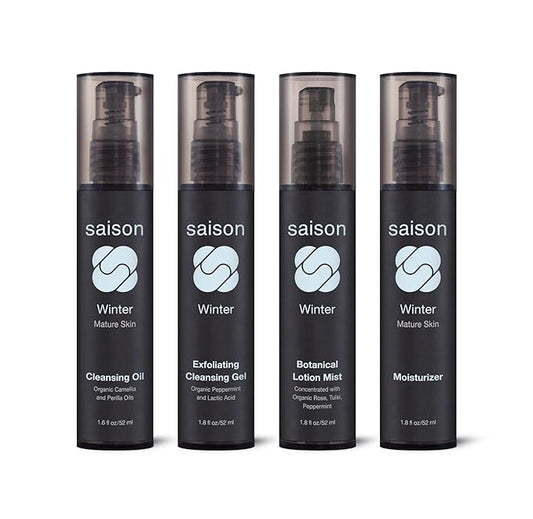 Saison® Winter Cleansing Oil | Organic, Natural, Vegan & Cruelty Free Beauty | Good for Mature Skin