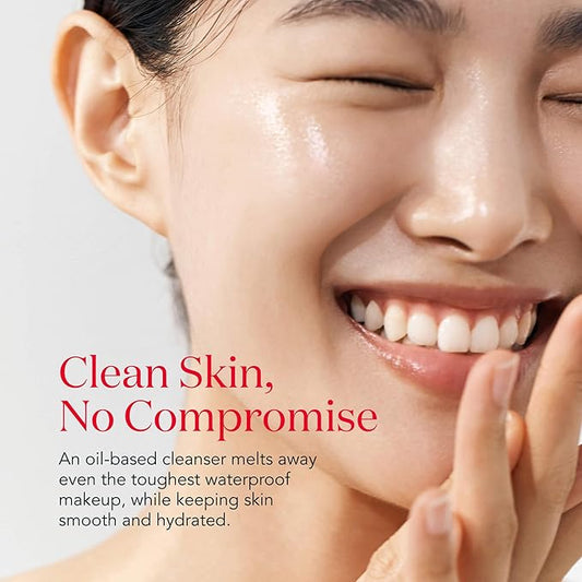 SK-II Facial Treatment Cleansing Oil - Gentle Makeup Remover Oil & Face Cleanser - Improves Texture, Dullness & Dryness for a Visibly Smoother Complexion (8.4 oz)