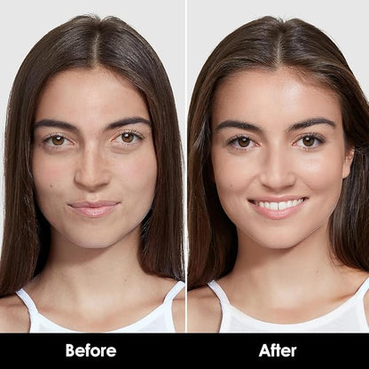 Black Magnet Cushion Foundation - Full Buildable Coverage, Moisturizing, Lightweight, 18H Long-Lasting Glow Looking, Refill Included, K02.Ivory White