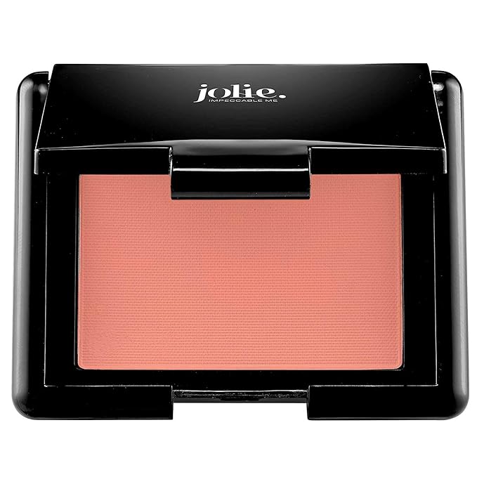 Jolie Blush Perfect Pressed Cheek Color, Highly Pigmented Long-Lasting Intense Color, Picture Perfect Finish, (Cuddle)