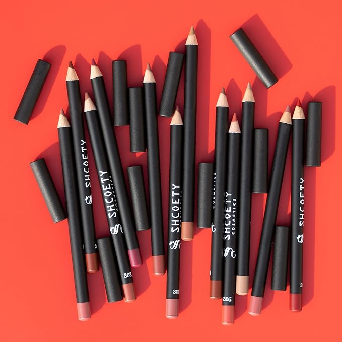 24 pieces lip liner set, matte non-stick cup matte lipstick lip liner set women's lip liner,Valentine's Day gift (SetA, SH012X+N)