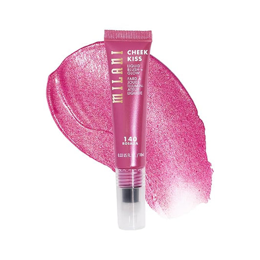 Milani Cheek Kiss Blush + Glow Highlighter - 140 Rosalia