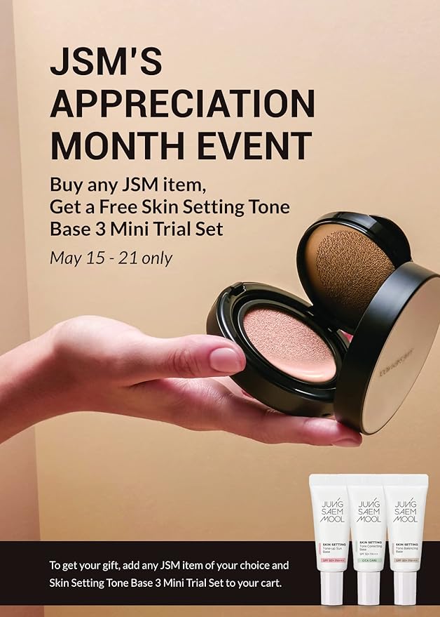 [JUNGSAEMMOOL OFFICIAL] Skin Nuder Cover Layer Cushion 19 (Fair Light) | Refill Included | Delicate Cover | All-day Lasting | Makeup Artist Brand