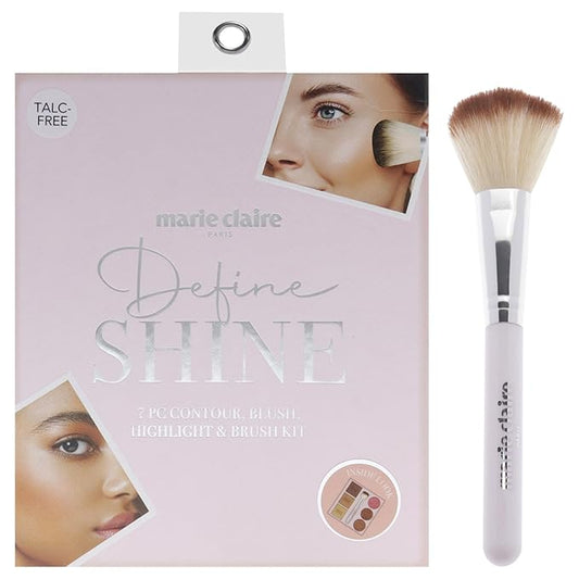 Face Palette - Makeup Kit Sculpts, Defines, and Achieves Perfect Contour Look - Face Makeup Shimmery and Matte Finishes - 7 pc