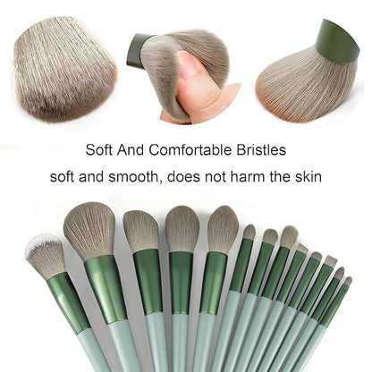 32 Colors Highly Pigmented Eyeshadow Palette with 13 pcs Makeup Brushes Set, Matte&Shimmer Long Lasting Waterproof Eyeshadow Palette,Makeup Gift Set for Women.