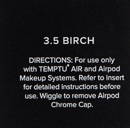 TEMPTU Perfect Canvas Airbrush Foundation Airpod: Anti-Aging Long-Wear Makeup, Buildable Coverage Semi-Matte, Natural Finish
