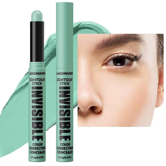 2 in 1 highlighter stick makeup Face Shaping Contouring Stick Natural Coverage Brightening Lightweight Moisturizing Long Lasting Waterproof # 02