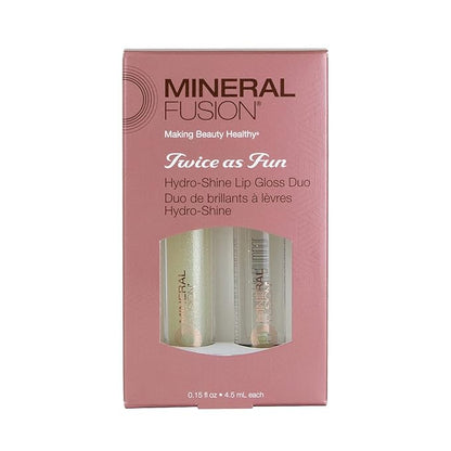 Mineral Fusion Twice As Fun, Hydro-Shine Lip Gloss Duo
