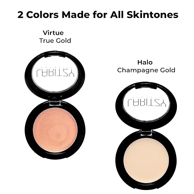 Cream Highlighter – Face Glow & Illuminator – 2 g (0.07 oz) (Halo)