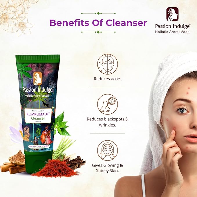 Kumkumadi Natural Face Cleanser - 100 ml