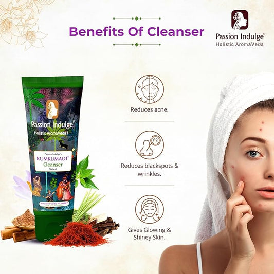 Kumkumadi Natural Face Cleanser - 100 ml